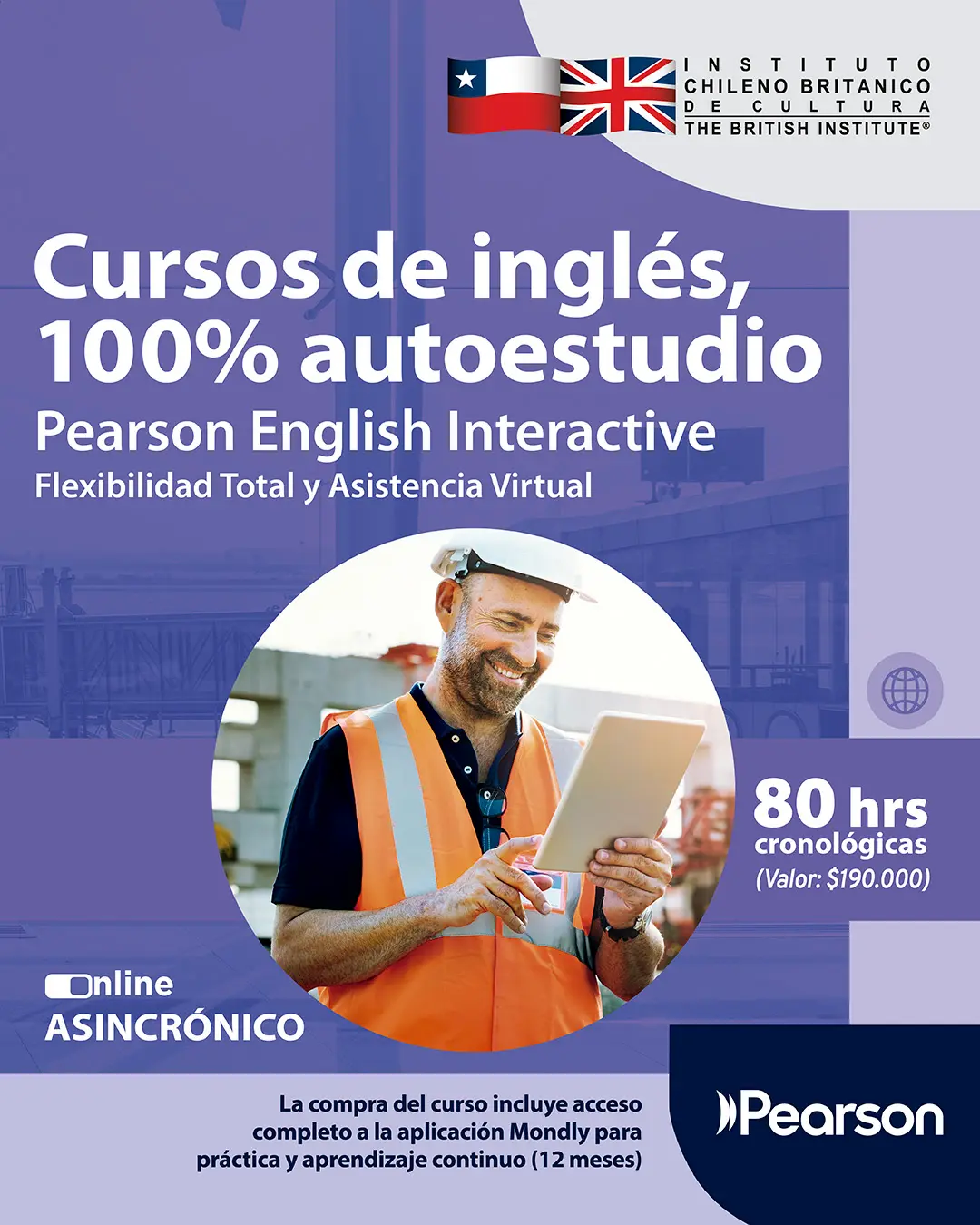 Curso de inglés online asincrónico Pearson English Interactive - ICBC