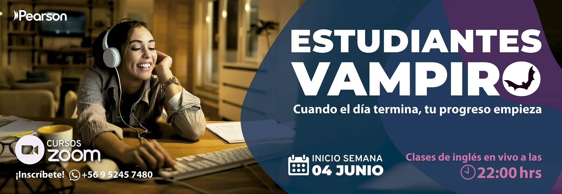 Curso de inglés online por Zoom horario nocturno - Instituto Chileno Británico
